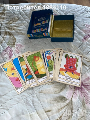 оракулни карти „The Bibliophile Oracle Deck“ (Lindsey Smith, Alexandra Franzen), снимка 4 - Чуждоезична литература - 55275469