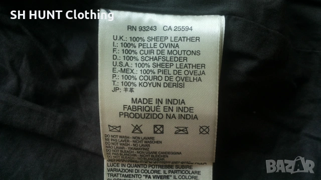 DIESEL LEATHER Jacket Размер XL мъжко яке естествена кожа 18-27, снимка 15 - Якета - 54804741