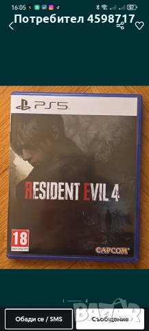 продавам видео игра Resident evil 2 remake + Resident evil 4 remake за Playstation 5 , снимка 4 - Игри за PlayStation - 54854679