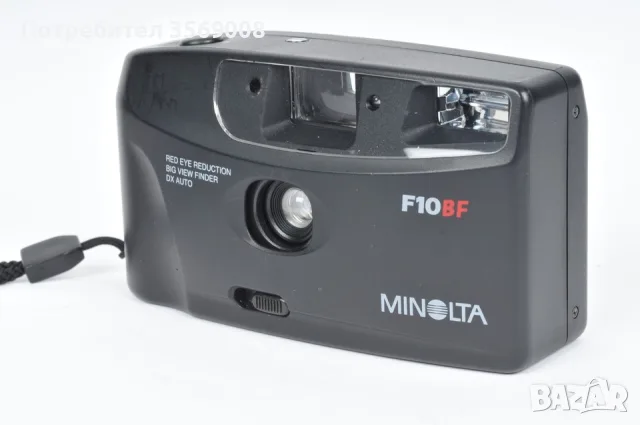 Продавам Фотоапарат Minolta F10BF - лентов - малко употребяван - като нов, снимка 4 - Фотоапарати - 55417430