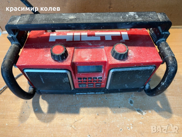 строително радио "HILTI"/USB ,SD,AUX/, снимка 4 - Радиокасетофони, транзистори - 55018223