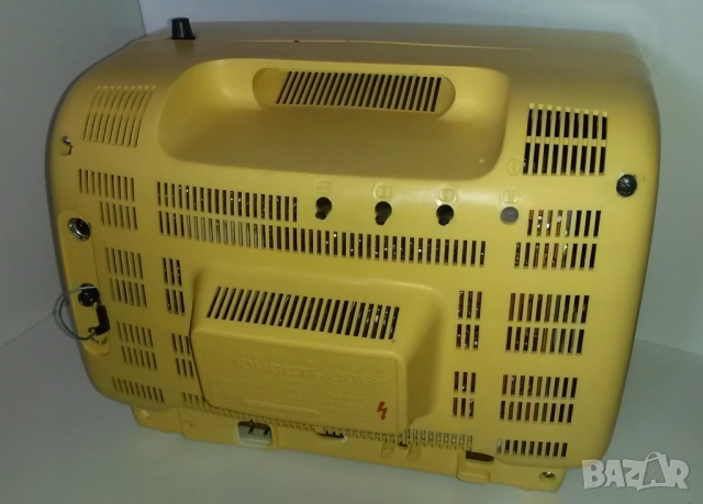Ретро телевизор Юность Yunost Junost 406 B без кабел за захранвае в кутия с упътване и фактура, снимка 9 - Телевизори - 54193853