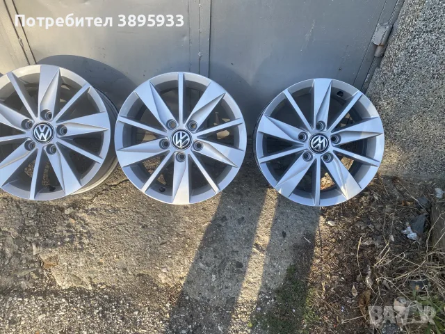 Оригинални джанти за VW Golf V VI VII , Caddy, Passat, Jetta, Touran, Audi, Skoda и др., снимка 3 - Гуми и джанти - 52854271