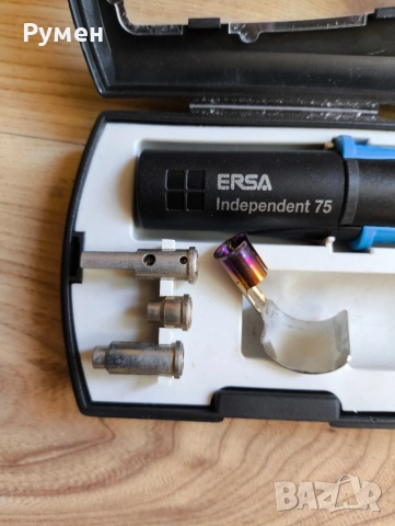 Газов поялник ERSA Independent 75 Profi Set, снимка 2 - Други инструменти - 55500266