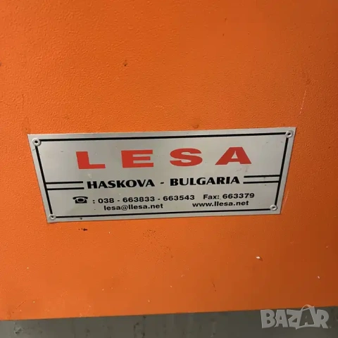 Едноглава PVC заварка (лепачка) LESA, снимка 3 - Други машини и части - 55190598