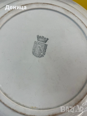 ♥️  Société des Grands Établissements Céramiques St Amand“ 1932  , снимка 13 - Чинии - 53980015