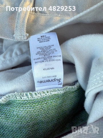 Supreme x Damien Hirst Painter Jean White, снимка 7 - Панталони - 54572740