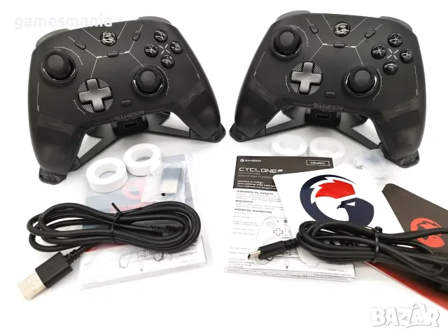 Контролери GameSir Cyclone 2 Shadow Black/ НОВИ/24 месеца гаранция, снимка 8 - Аксесоари - 55643223