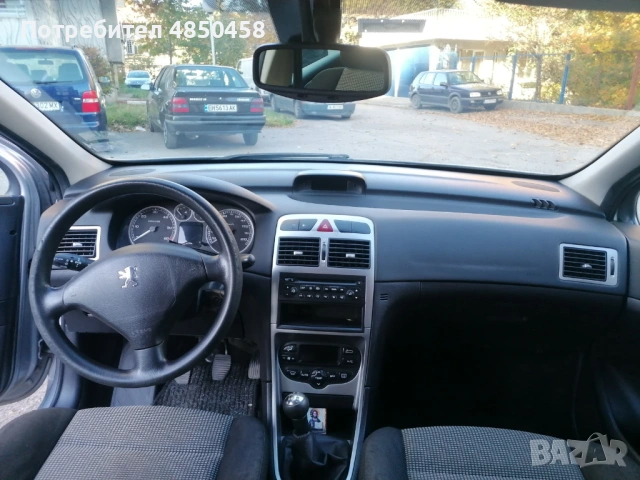 Продавам Пежо 307 1.6 HDI, снимка 5 - Автомобили и джипове - 54816867