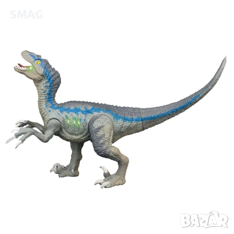 Динозавър Velociraptor със звук и светлина 34 см_1258461