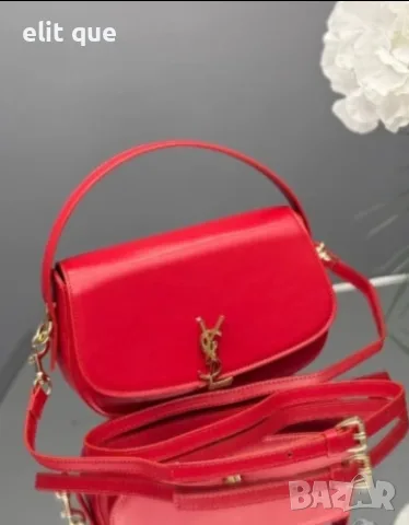 чанти YSL - Voltaire 💫: 23 cm x 15 cm, снимка 5 - Чанти - 55559804
