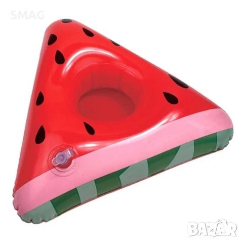 Поставка за чаша - декоративен резен диня, надуваем Ø18cm_1235244, снимка 4 - Басейни и аксесоари - 54501430