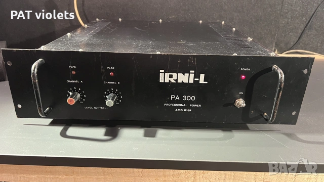 iRNi-L PA 300 български професионален усилвател