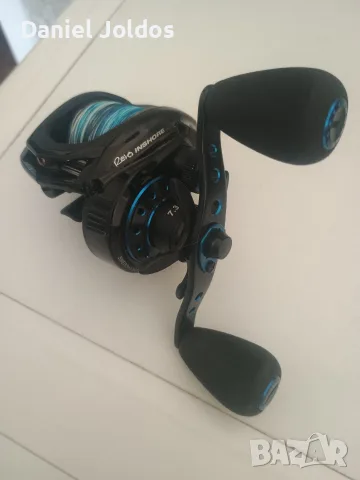 ЧИСТО НОВА макара Abu Garcia REVO 4 Inshore (REV04 INS-L) - Лява ръка + Влакно 