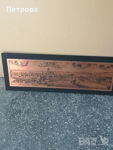 Медена картина - пано. Размер 70 /25 см. , снимка 2 - Картини - 53970590