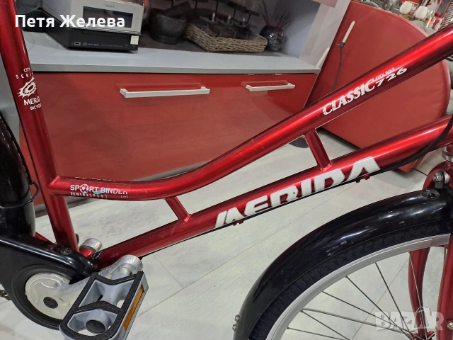 Дамски велосипед  MERIDA classic 726, снимка 9 - Велосипеди - 55123711