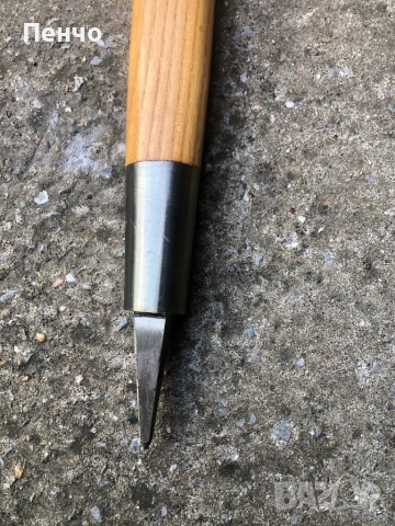 стар пикел "AKADEM. PICKEL Meister F. RALLING FULPMES" - MADE IN AUSTRIA - 1950/60г, снимка 5 - Антикварни и старинни предмети - 52961230