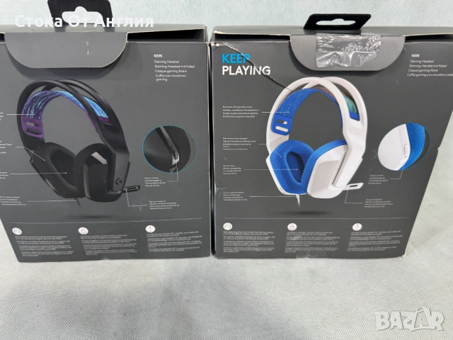 Слушалки гейминг  Logitech - G335, снимка 9 - Слушалки за компютър - 51519001