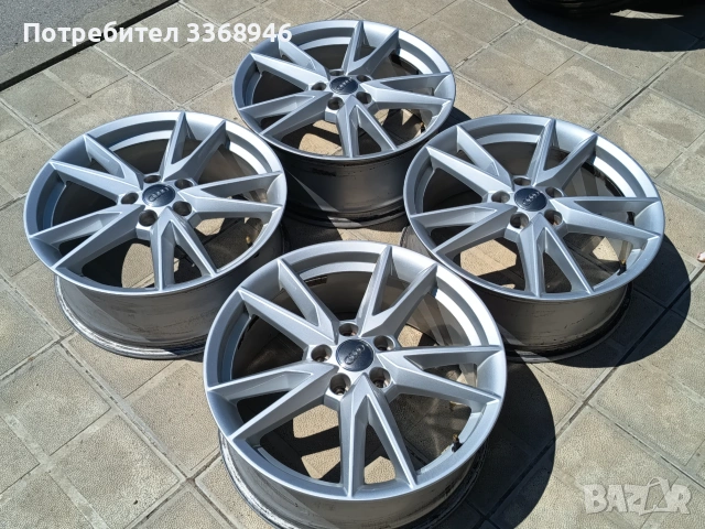 Оригинални джанти Ауди 18 Audi 5x112 Q2 SQ2 Q3 Q5 A1 A3 A4, снимка 5 - Гуми и джанти - 55016280