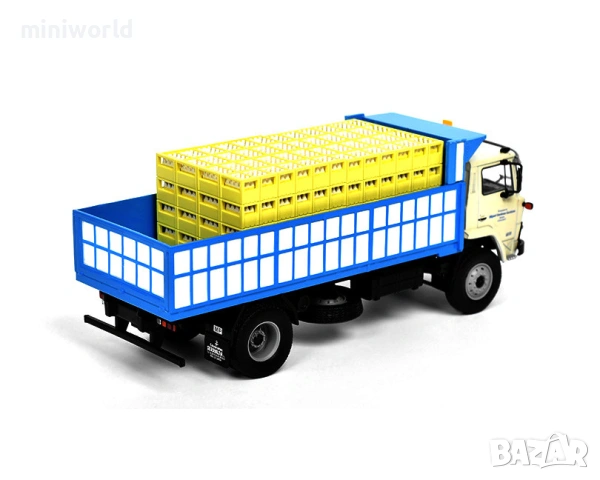 Ebro P260 бордови с каси бутилки 1976 - мащаб 1:43 на IXO/Altaya моделът е нов в блистер, снимка 3 - Колекции - 54457312