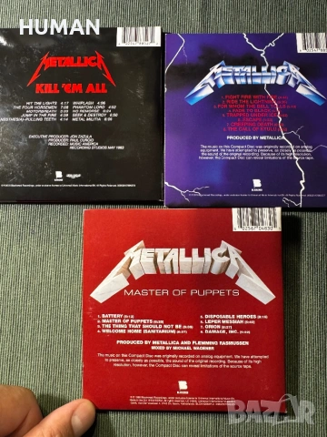 Iron Maiden - Metallica , снимка 16 - CD дискове - 54044806