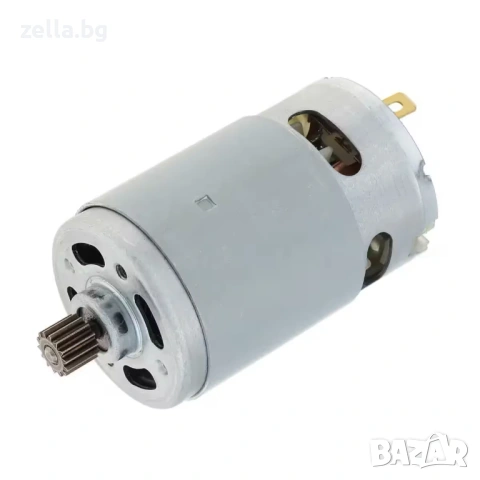 Електромотор RS550 GRS550VC 21V 28000 RPM с 14 зъба – за акумулаторен мини верижен трион 10324, снимка 5 - Друга електроника - 54672142