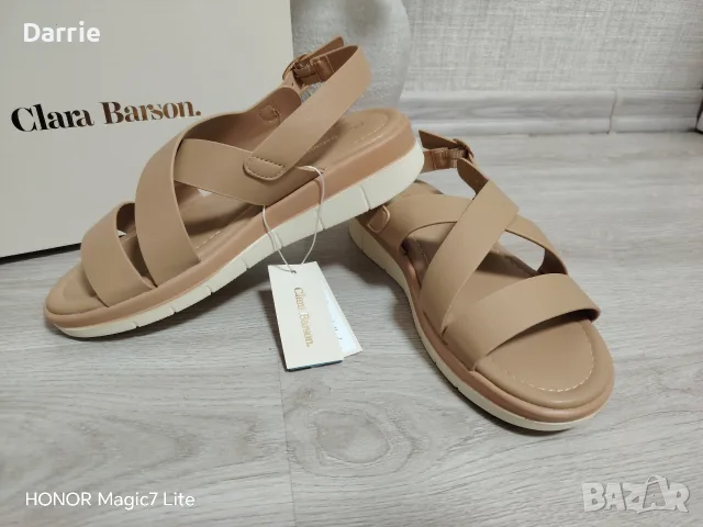 Clara Barson камел нови, снимка 2 - Сандали - 55482290