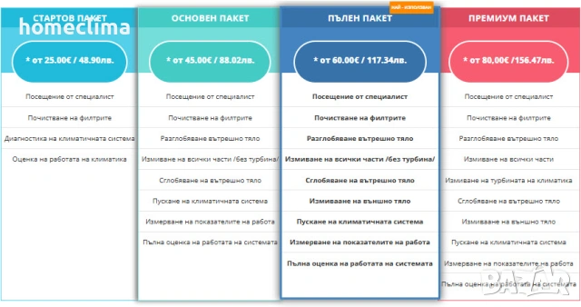 ПРОФИЛАКТИКА, РЕМОНТ и ПРОДАЖБА ЯПОНСКИ Климатик от Home Clima