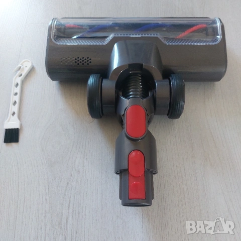 Електрическа Турбо Четка D009 за Dyson V7, V8, V10, V11, V15 + LED Светлини, снимка 2 - Друга електроника - 54237578