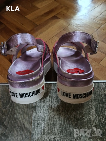 Оригинални сандали Love Moschino, снимка 2 - Сандали - 54721230
