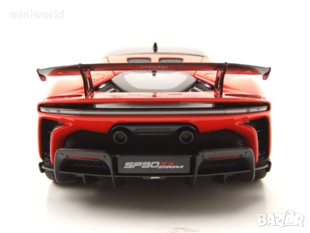 Ferrari SF90 XX Stradale - мащаб 1:18 на Bburago моделът е нов в кутия, снимка 9 - Колекции - 54330991