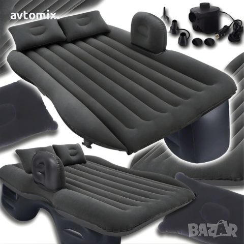 Надуваемо легло с помпа 135x85x45см, снимка 3 - Аксесоари и консумативи - 54349533
