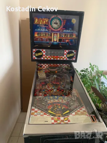 Флипер Williams Diner 1990 г. Пинбал машина , снимка 4 - Други игри и конзоли - 55556880