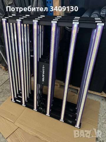 LED осветително тял Lumatek Zeus 600W PRO за отглеждане на растения, снимка 3 - Лед осветление - 54343528