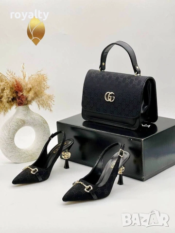 Gucci Нови Дамски Обувки на Ток Различни Цветове , снимка 3 - Чанти - 55252518