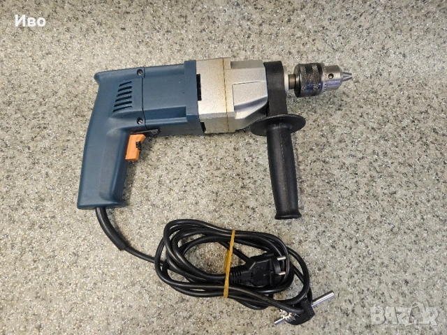 Бормашина ELTOS BUR2-160E – Инженерна мощ от „Златната ера“ на Ловеч, Made in Bulgaria, снимка 10 - Бормашини - 53959534