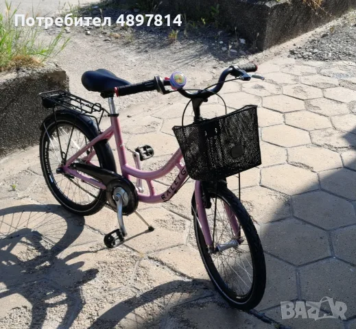 Розово колело: момичешко, снимка 4 - Велосипеди - 55429380
