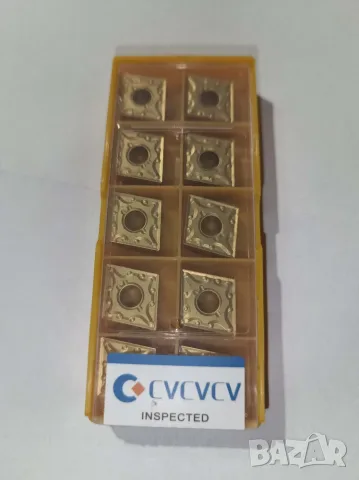 Комплект от 10 броя стругарски пластини CVCVCV CNMG120404 MA UE6020, снимка 3 - Стругове - 55347251