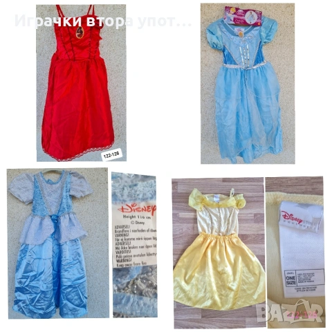 Рокли Disney Princess , снимка 5 - Детски рокли и поли - 42474774