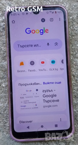 Запазен телефон Motorola Moto E6s +КЕЙС +зарядно