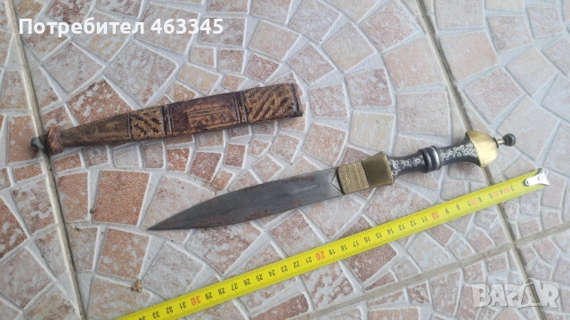 Нож, кама, кинжал. Туарегска кама, снимка 5 - Антикварни и старинни предмети - 54556179