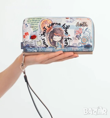 Нов дамски портфейл Anekke / портмоне Анеке - Испания, снимка 5 - Портфейли, портмонета - 53951747