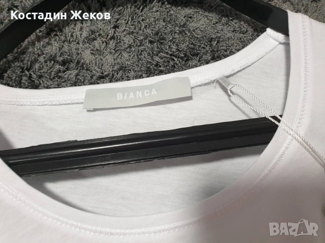 Нова със етикет. Дамска оригинална блузка. Bianca , снимка 4 - Тениски - 55072807