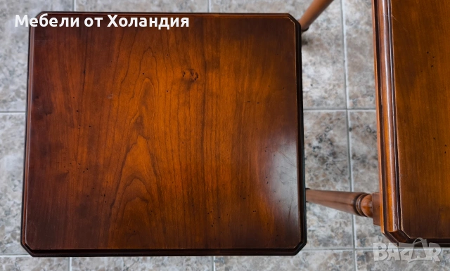 3ка масички от череша, снимка 4 - Маси - 54366830