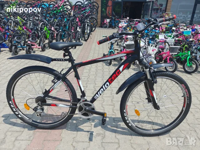 PA Алуминиев велосипед 27.5" PRO черен/червен, снимка 2 - Велосипеди - 55553505