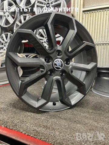 Джанти 17 Цола 5х112 VW Golf Passat Touaran Caddy Skoda Octavia Audi A3 , снимка 8 - Гуми и джанти - 54517055