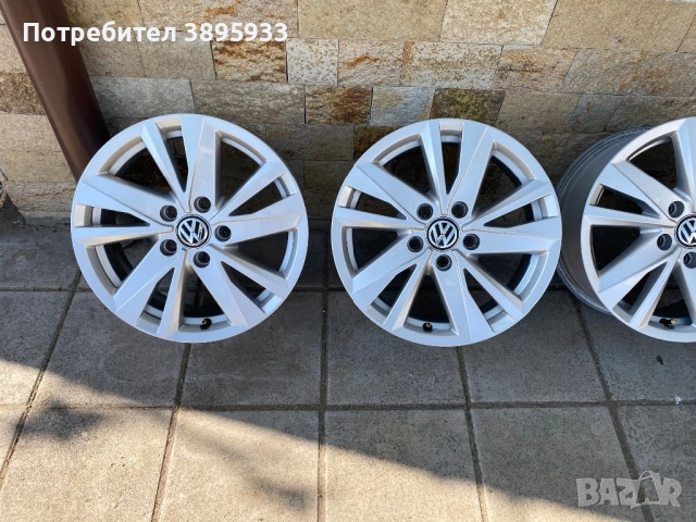 Оригинални джанти на VW Golf Passat Caddy Touran, снимка 2 - Гуми и джанти - 54449461
