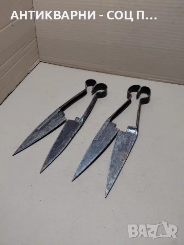 Комплект Соц Стари Ковани Ножици За Подстригване На Овце. НОМЕР 1391., снимка 2 - Антикварни и старинни предмети - 55382515