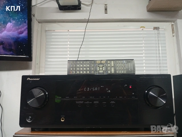 5.1 канален ресивър PIONEER VSX-321, снимка 5 - Ресийвъри, усилватели, смесителни пултове - 54376294