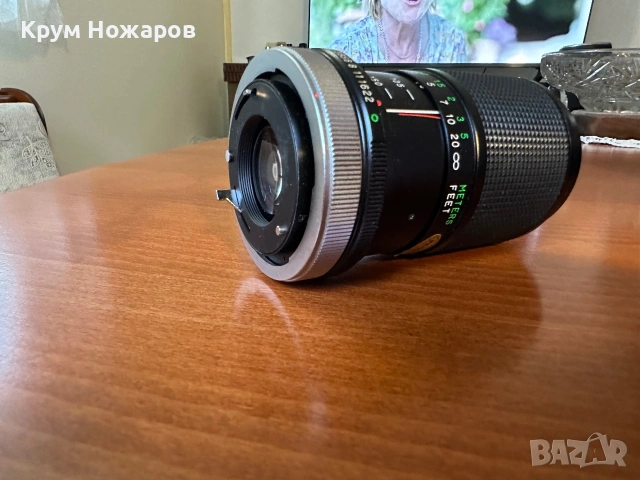 Продавам Обектив Vivitar. 70-150mm. 1:3.8 MC. Macro. Focusing. Zoom. No.22043977. Ф52 mm. , снимка 8 - Обективи и филтри - 55252319